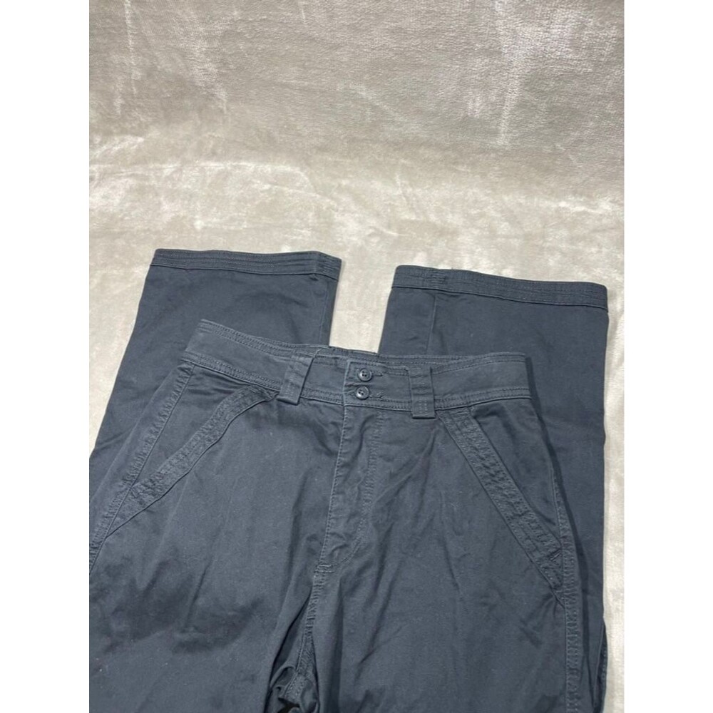 Abercrombie & Fitch Y2K Cargo Pants Women Size 27/4 Black Preppy Utility